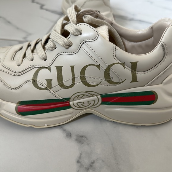 Gucci Rhyton Logo Sneakers (Size 40) - Picture 7 of 7